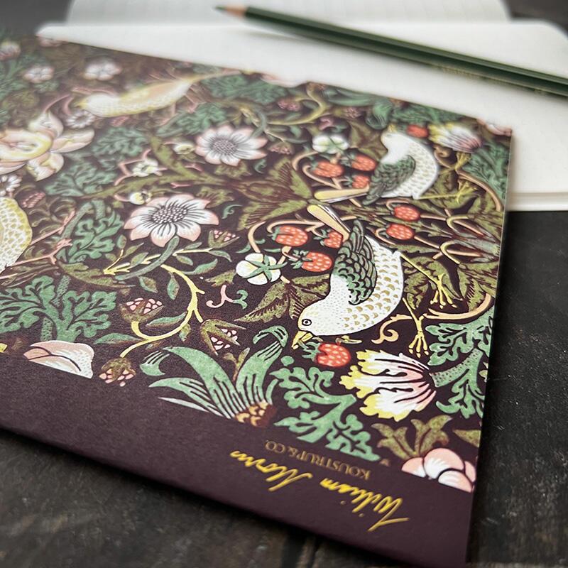 Notebook - Strawberry thief WM